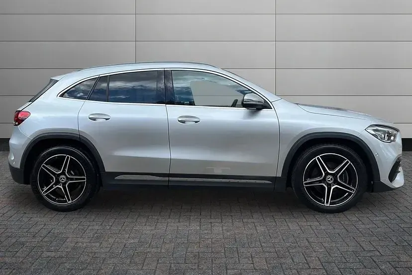 Used Mercedes GLA200 AMG Line Premium 163 HP (119 kW) 2023 Iridium silver SUV