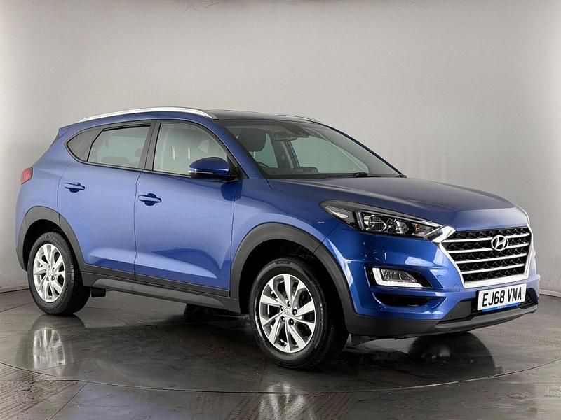 Blue Used 2018 Hyundai Tucson SE SUV | £10,150 (Fair price) - Image 1/4