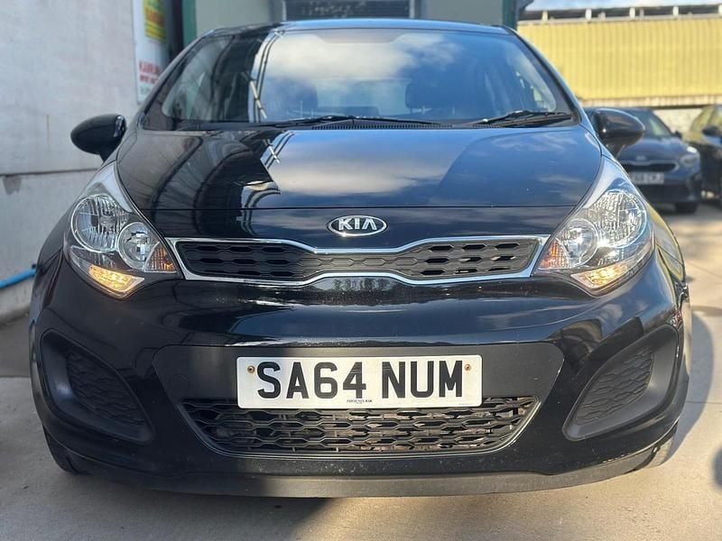 Used Kia Rio 2014 Black Hatchback