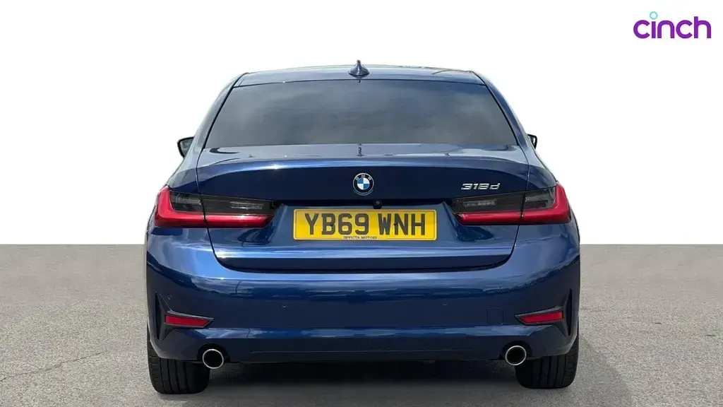 Used BMW 318 Sport Line 2020 Blue Sedan