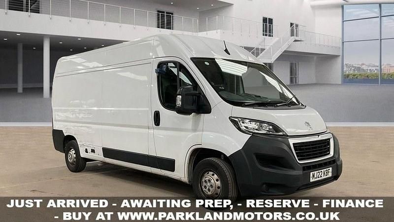 Used Peugeot Boxer S 140 HP (102 kW) 2022 White Van