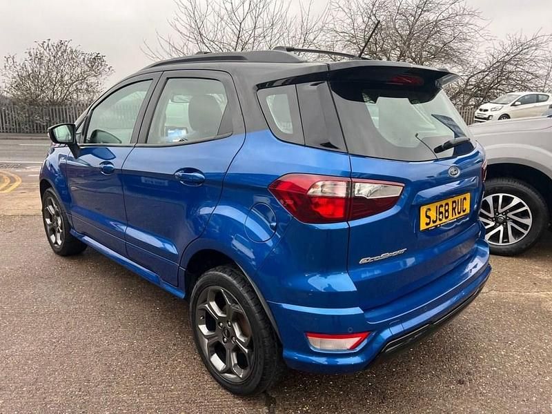 Used Ford Ecosport ST-Line 125 HP (91 kW) 2018 Blue SUV