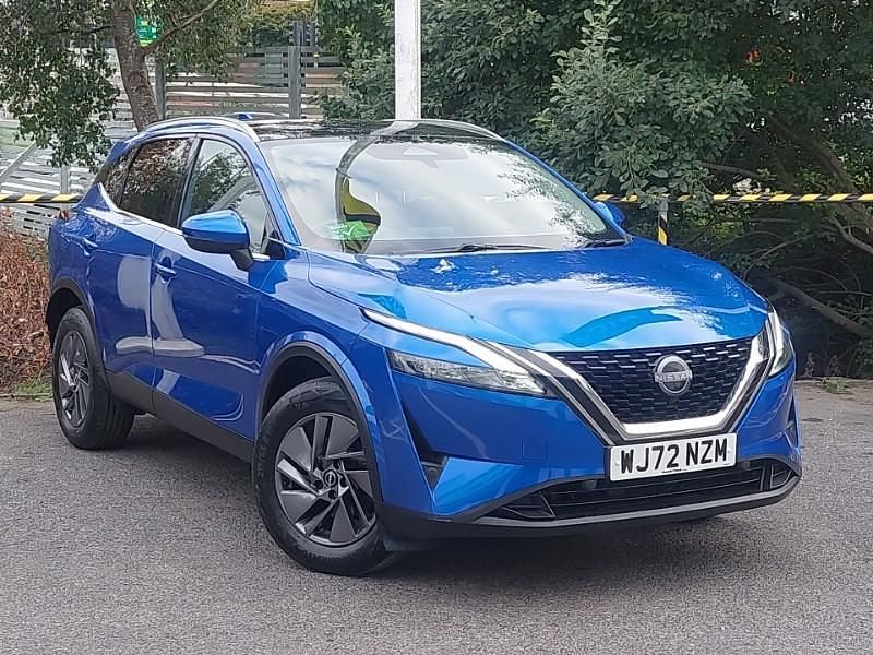 Blue Used 2022 Nissan Qashqai Acenta Premium SUV | £17,998 (Fair price) - Image 1/4