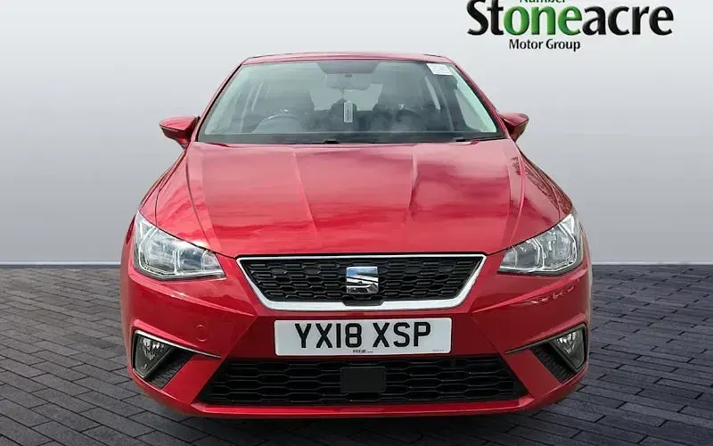Used Seat Ibiza SE 75 HP (55 kW) 2018 Red Hatchback