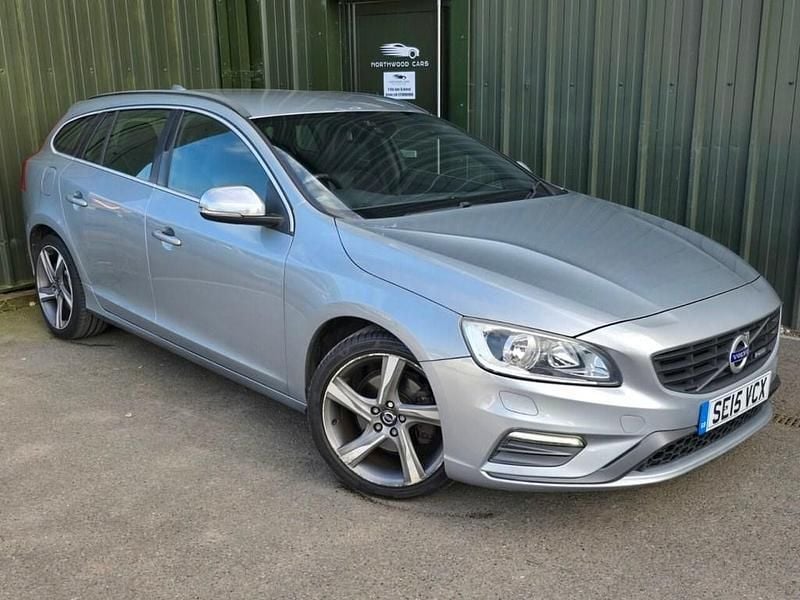 Silver Used 2015 Volvo V60 R-Design Estate | £7,500 (Fair price) - Image 1/4