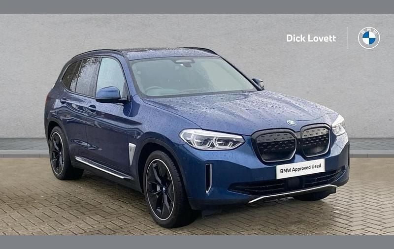 Blue Used 2021 BMW iX3 Comfort Edition SUV | £27,000 (Fair price) - Image 1/4