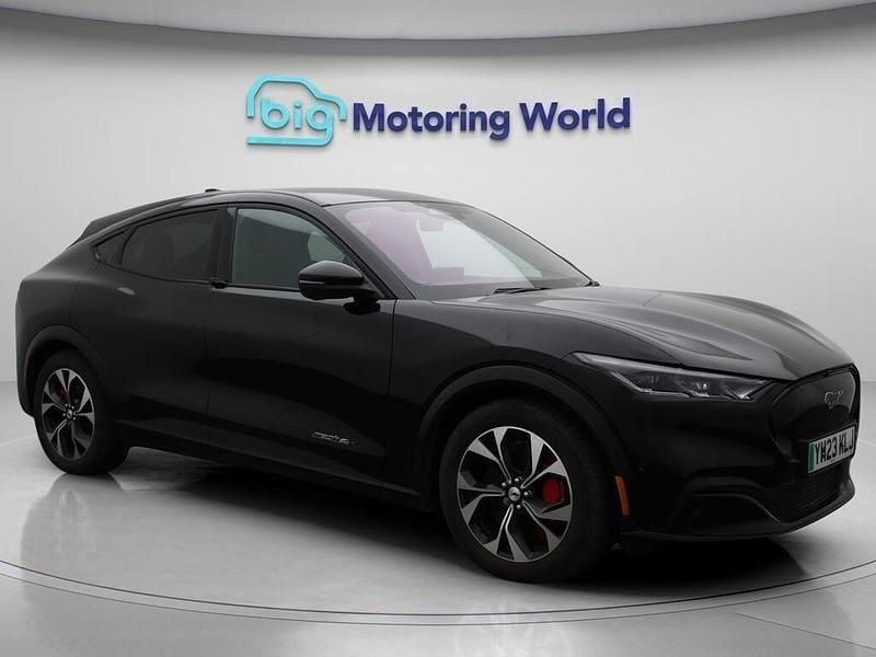 Black Used 2023 Ford Mustang Mach-E Extended Range SUV | £27,000 (Good price) - Image 1/4