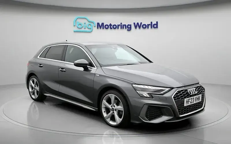 Used Audi A3 Sportback S-Line 150 HP (110 kW) 2023 Grey Hatchback
