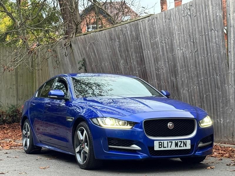 Blue Used 2017 Jaguar XE R-Sport Sedan | £7,500 (Good price) - Image 1/4
