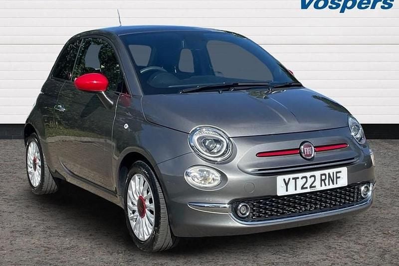 Grey Used 2022 Fiat 500 Red Hatchback | £11,250 (Fair price) - Image 1/1