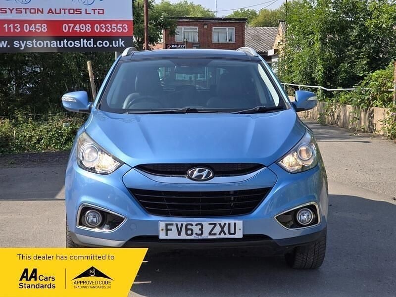 Used Hyundai ix35 Premium 134 HP (98 kW) 2013 Blue SUV