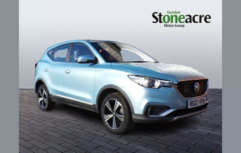 Blue Used 2020 MG ZS Excite Sedan | £9,995 (Fair price) - Image 1/4