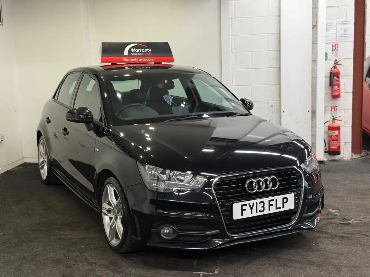 Used Audi A1 Sportback S-Line 105 HP (77 kW) 2013 Black Hatchback