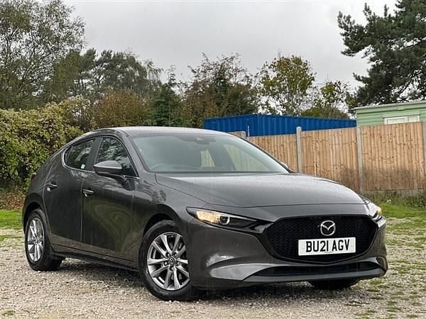 Grey Used 2021 Mazda 3 Hatchback | £14,995 (Good price) - Image 1/4