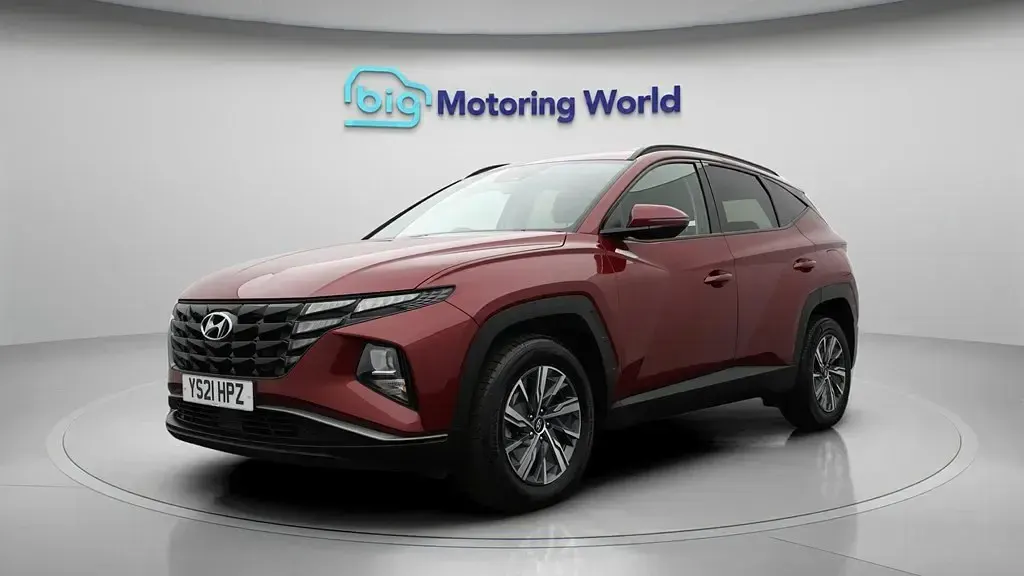 Begagnad Hyundai Tucson SE 230 HK (169 kW) 2021 Röd SUV