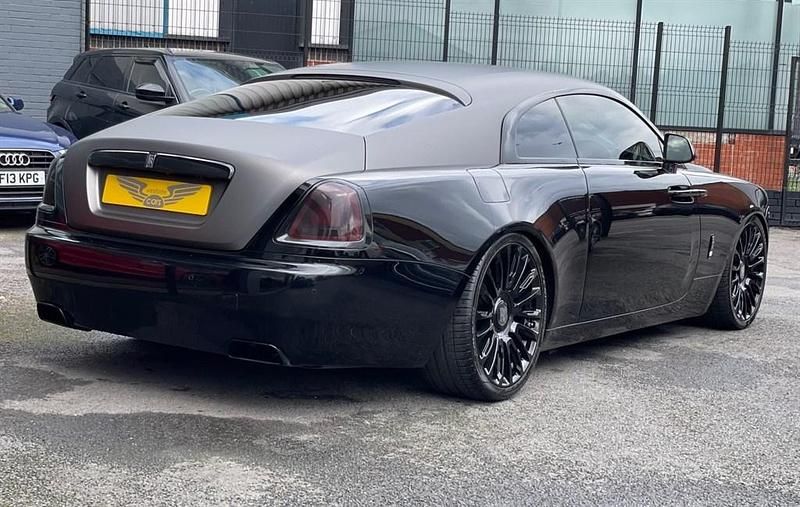 Used Rolls Royce Wraith 624 HP (458 kW) 2014 Metallic black Coupe
