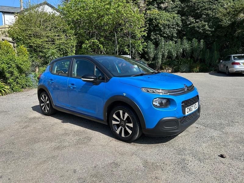 Blue Used 2017 Citroën C3 Feel Hatchback | £5,795 (Fair price) - Image 1/4