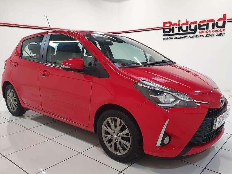 Used Toyota Yaris 2019 Red Hatchback