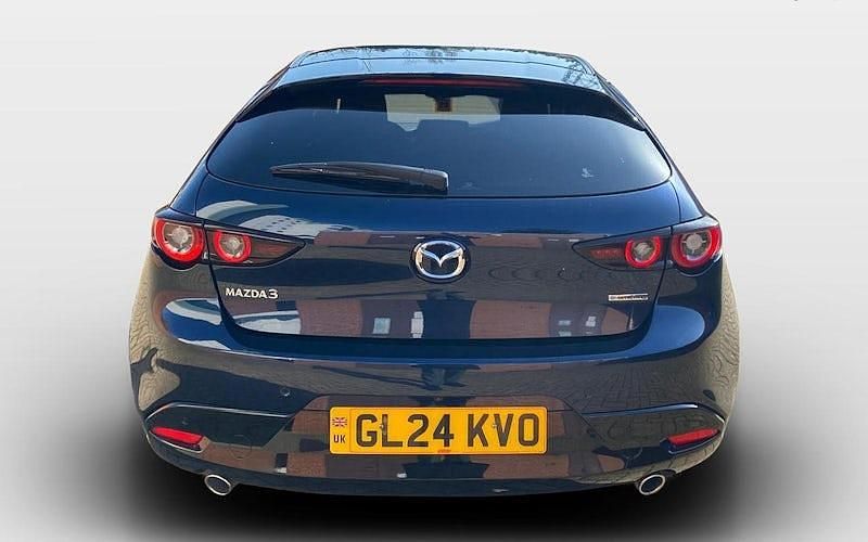 Used Mazda 3 Exclusive-Line 162 HP (119 kW) 2023 Blue Hatchback