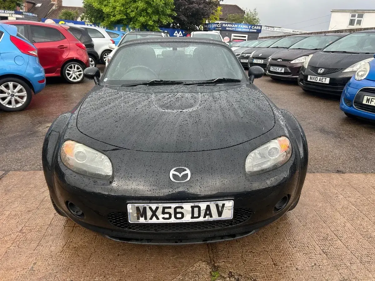 Used Mazda MX5 126 HP (92 kW) 2006 Black Cabriolet