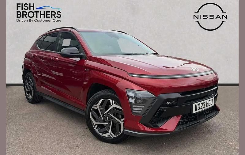 Used Hyundai Kona N Line 117 HP (86 kW) 2023 Red SUV