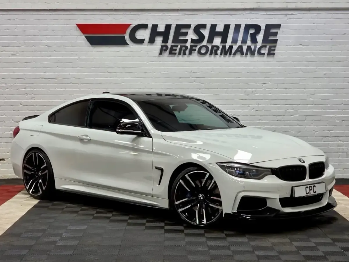 Usado BMW 430 M Sport 254 CV (186 kW) 2015 Blanco Coupe