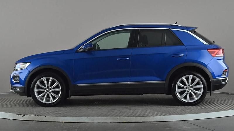 Used VW T-Roc SEL 190 HP (139 kW) 2018 Blue SUV