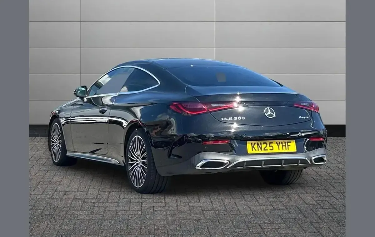 Used Mercedes CLE300 AMG Line Premium 280 HP (205 kW) 2025 Black Coupe