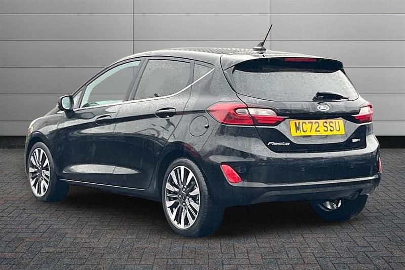Used Ford Fiesta Titanium X 125 HP (91 kW) 2023 Agate black Hatchback