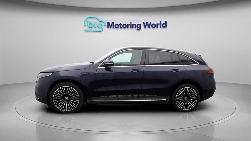 Used Mercedes EQC400 AMG line 300 kW (408 HP) 2021 Blue SUV
