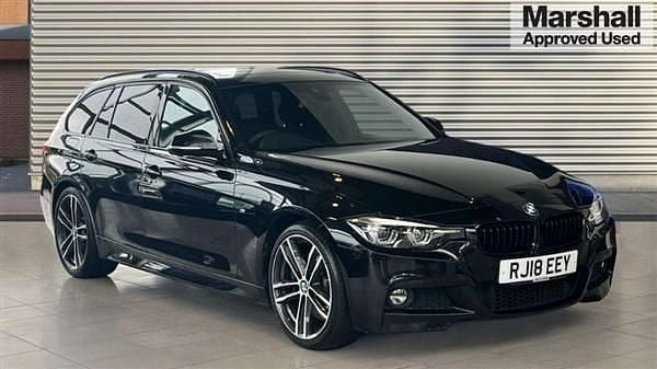 Black Used 2018 BMW 340 M Sport Estate | £27,818 (A bit pricey) - Image 1/4