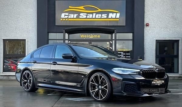 Used BMW 520 M Sport 2022 Black Sedan