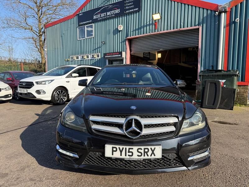 Used Mercedes C180 Sport Edition 156 HP (114 kW) 2015 Black Coupe