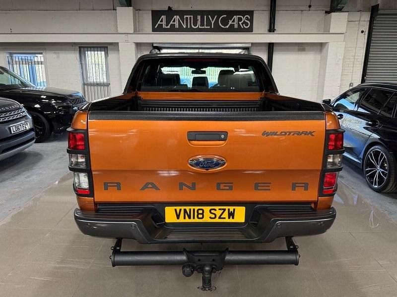 Used Ford Ranger Wildtrack 200 HP (147 kW) 2018 Orange Pickup