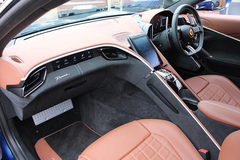 Used Ferrari Roma 2021 Blue Coupe