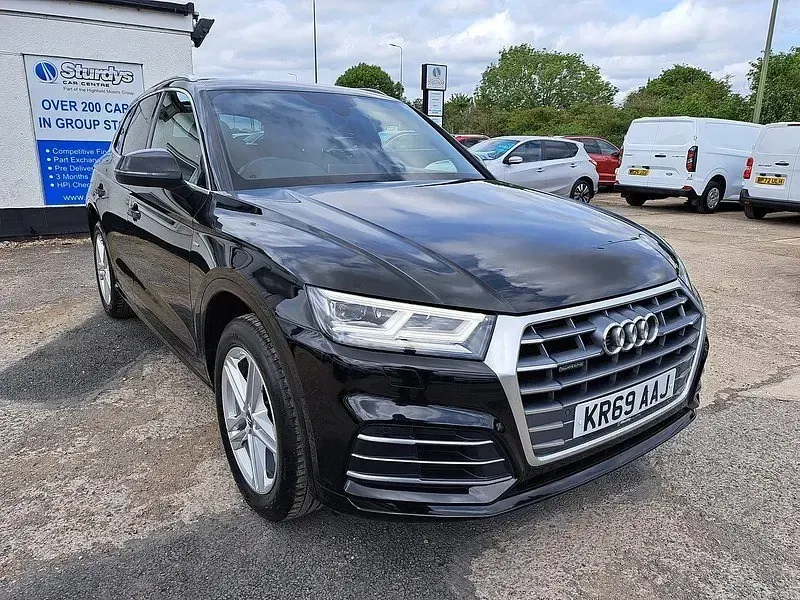 Begagnad Audi Q5 S-Line 190 HK (139 kW) 2020 Svart SUV