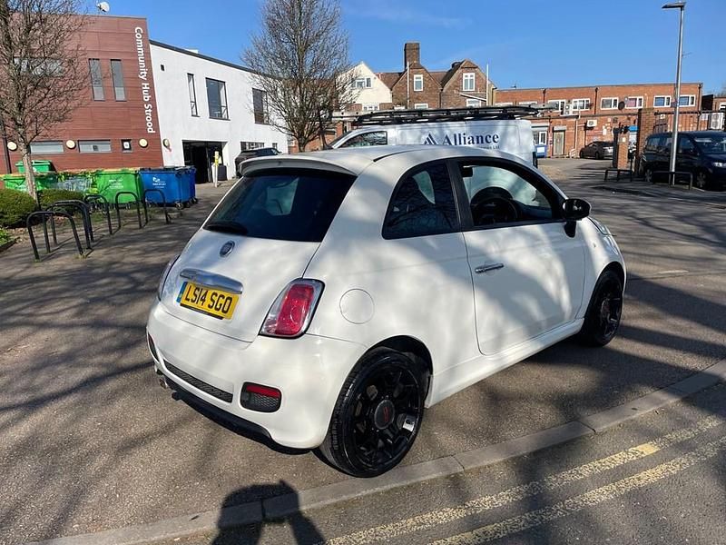 Used Fiat 500 S 69 HP (50 kW) 2014 White Hatchback
