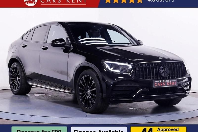 Black Used 2020 Mercedes GLC220 AMG Line Premium Coupe | £26,540 (Fair price) - Image 1/1