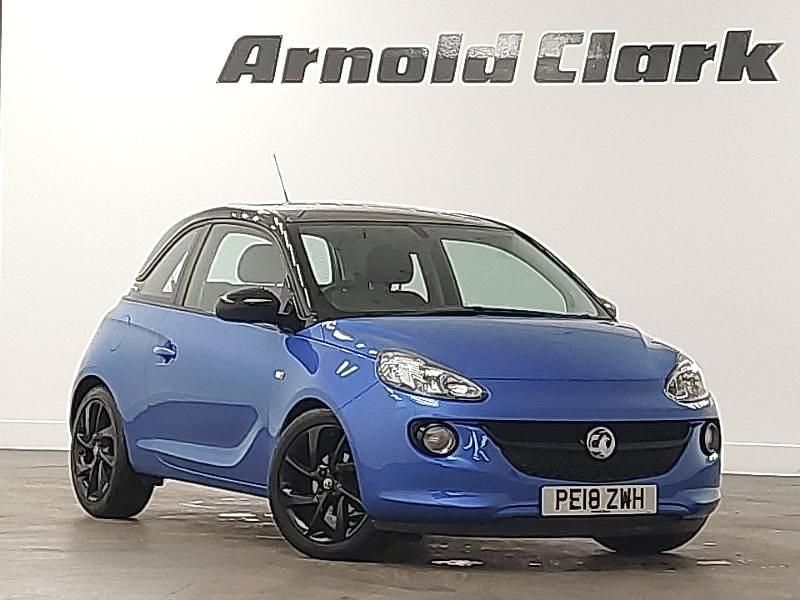 Used Vauxhall Adam 70 HP (51 kW) 2018 Blue Hatchback