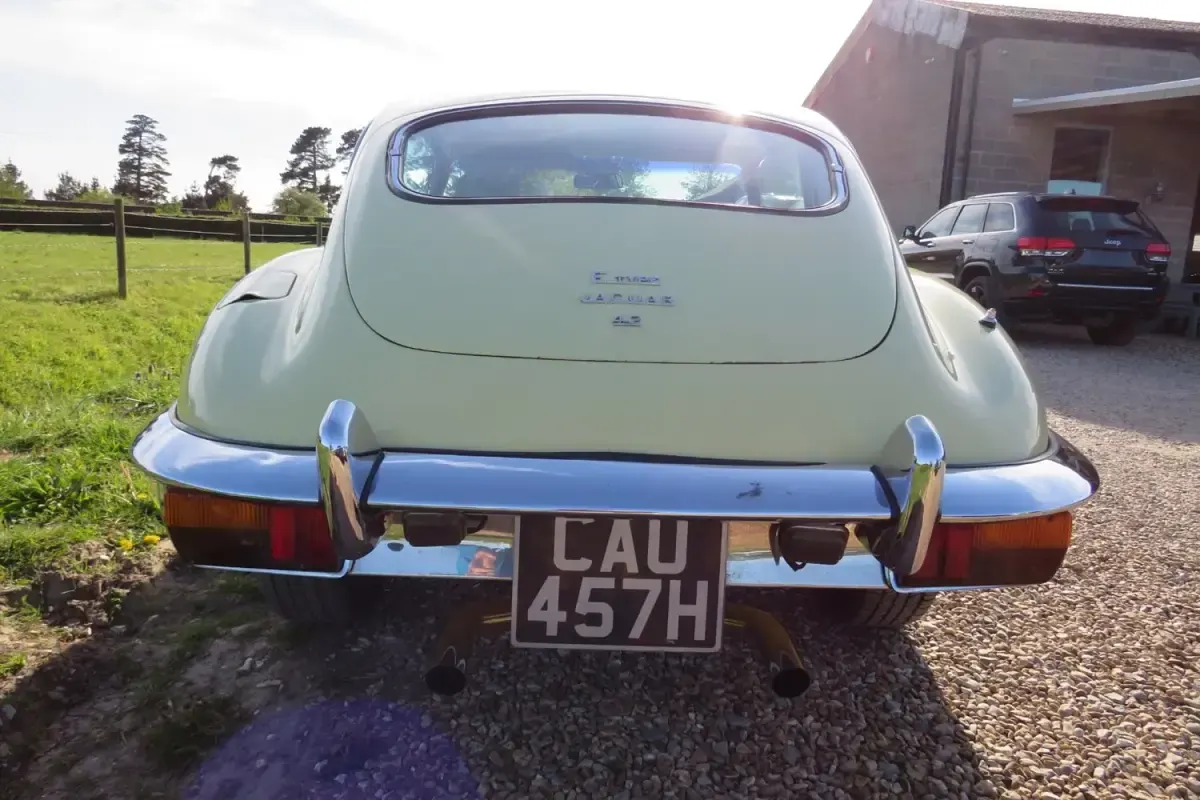 Używany Jaguar E-Type 265 KM (194 kW) 1970 Żółty Coupe