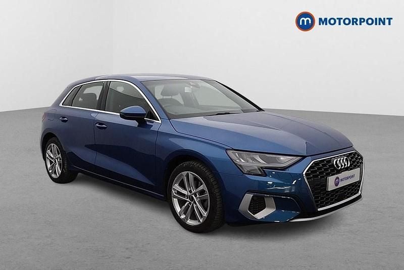 Blue Used 2022 Audi A3 Sport Hatchback | £20,999 (Good price) - Image 1/4