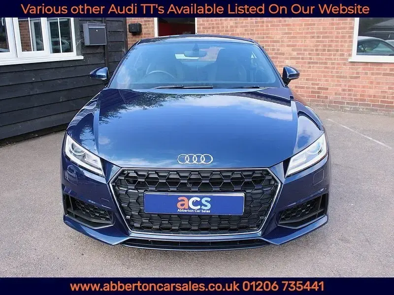 Used Audi TT Sport 245 HP (180 kW) 2019 Blue Coupe