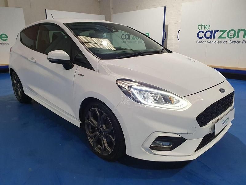 Used Ford Fiesta ST-Line 2018 White Hatchback