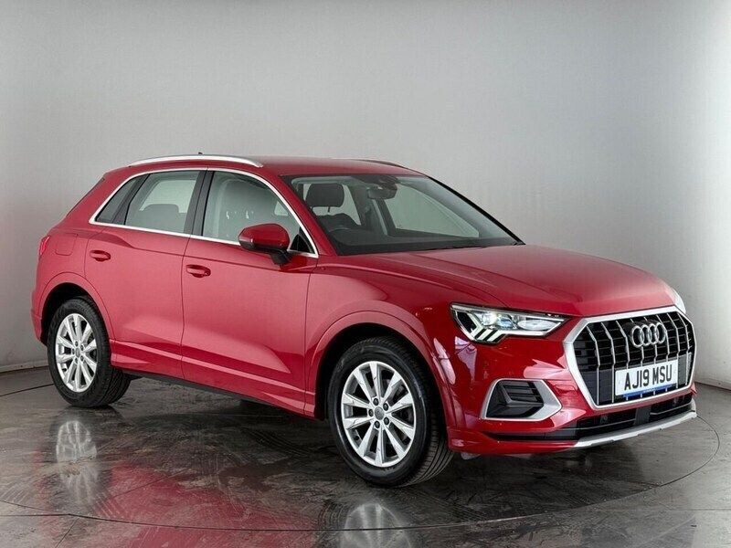 Red Used 2019 Audi Q3 Sport SUV | £21,000 (Fair price) - Image 1/3