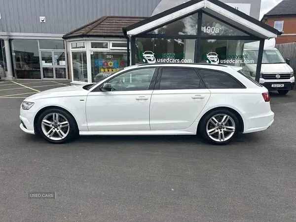 Used Audi A6 S-Line 2016 White Estate