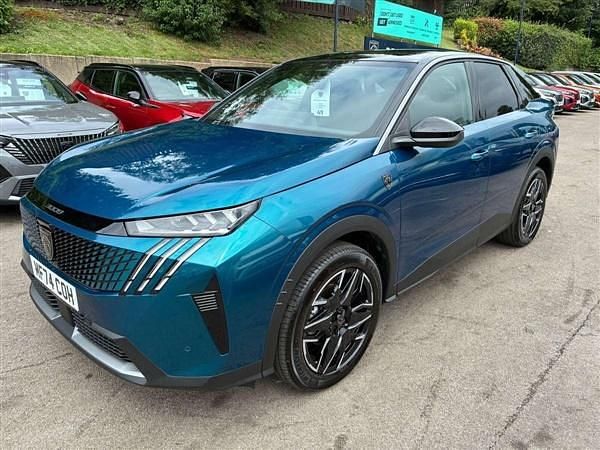 Blue New 2024 Peugeot 3008 GTi SUV | £34,995 (Expensive) - Image 1/4