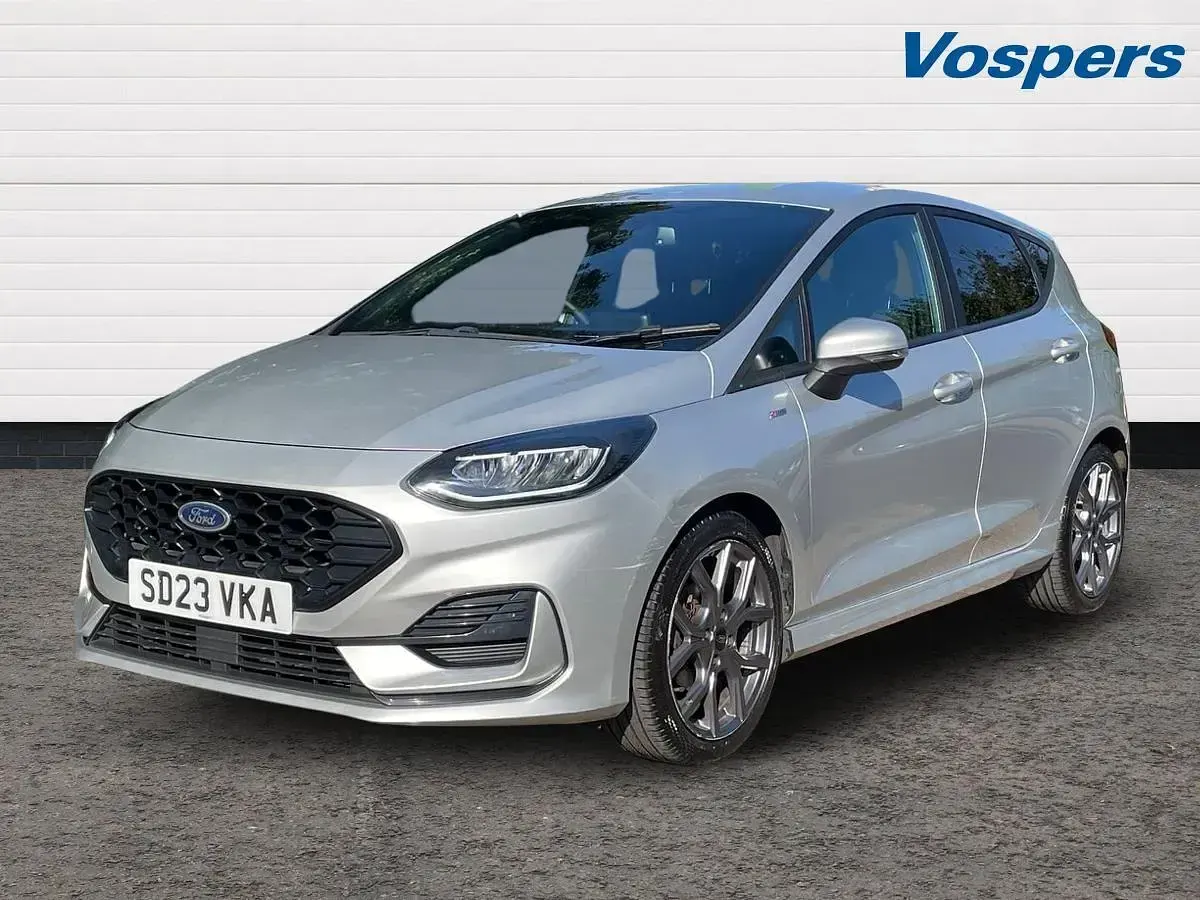 Used Ford Fiesta ST-Line 125 HP (91 kW) 2023 Silver Hatchback