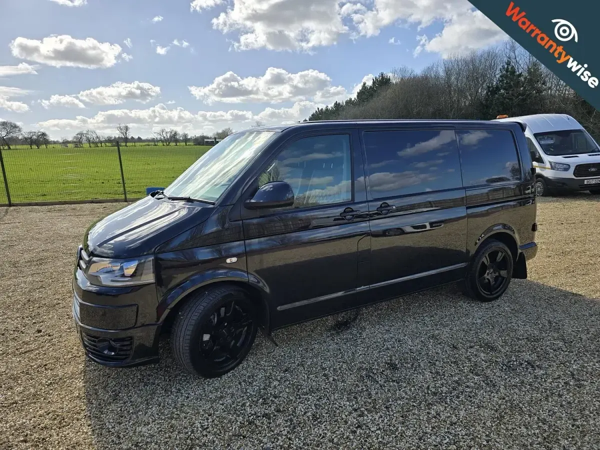 Used VW T5 Highline 180 HP (132 kW) 2015 Black Van