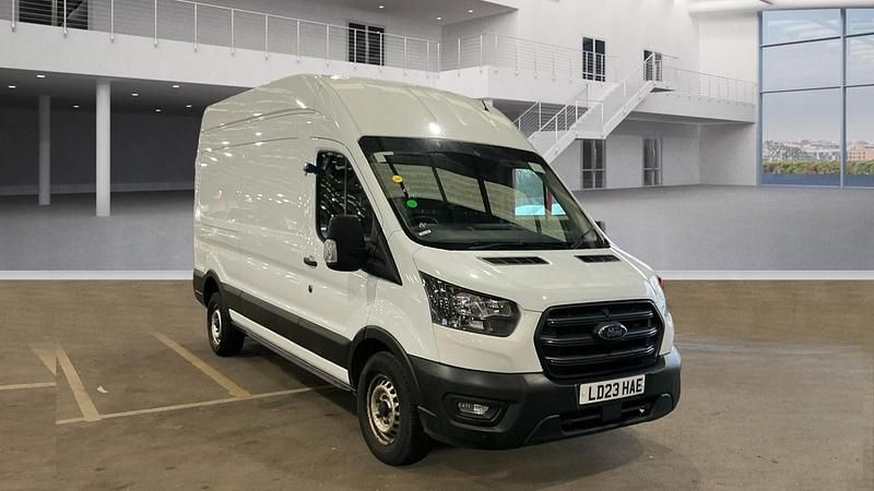 Used Ford Transit 130 HP (95 kW) 2023 White Van