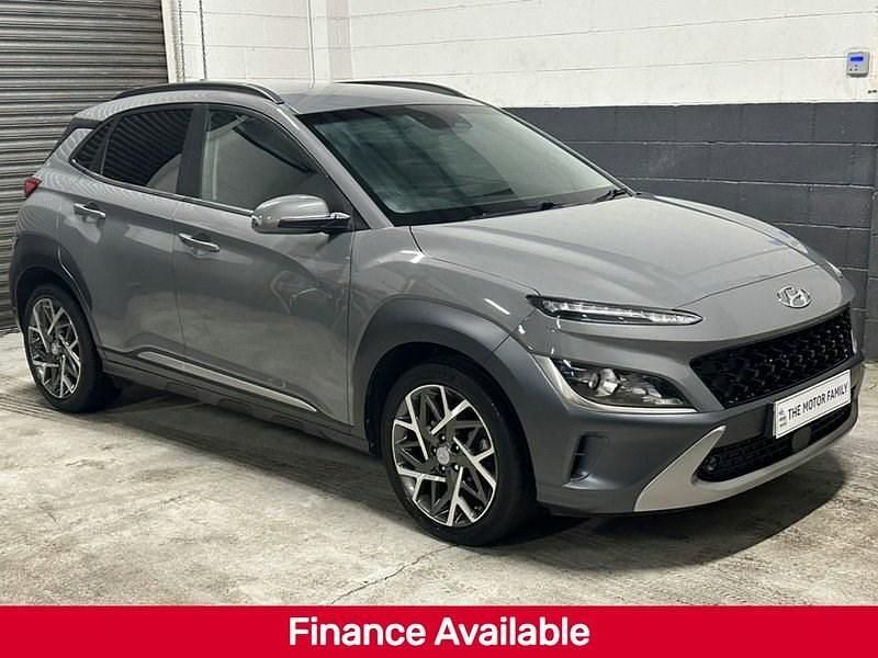 Grey Used 2022 Hyundai Kona Premium SUV | £15,795 (Fair price) - Image 1/4
